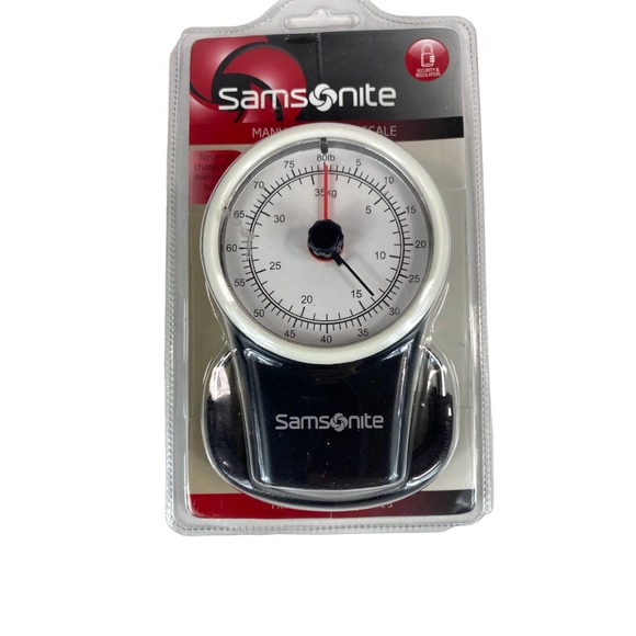 Samsonite Bags Samsonite Manual Luggage Scale Black 8lbs 43679 041
